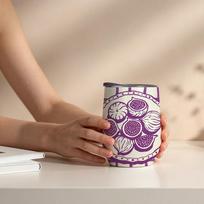 355ml Eggshell Cup Fig Element Mini Stainless Cool Cup Wine Travel Cup Insulated Water Cup Egg Shaped Insulated Cup 355ml Eggshell Cup