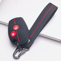 Anti Slip Car Key Protector for Renault Clio Kangoo Master Trafic Twingo Modus Megane Scenic Laguna Espace with Keychain Key Shell Accessory juoda