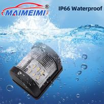 12V24VLED Marine Navigation Signal Lights Marine Boat LED Light Wear Resist Sailing Lamp Stern Bow Signals Light White backlight Navigation Light