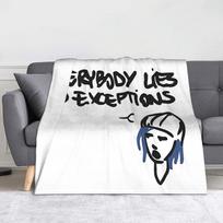 Life is Strange Game Blankets Fleece Soft Throw Blanket for Bedroom Sofa Bed Rug Size: 75*100cm, Weight: 230 GSM