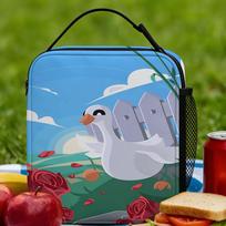 A-Adopts Me Lunch Bag  Casual Lunch Box Office Portable Thermal Tote Handbags For Women Oxford Graphic Cooler Bag One Size