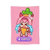 Mejiro McQueen Uma Musume Blankets Flannel Vintage Soft Throw Blankets for Chair Covering Sofa Textile Decor, Size: 75*100cm, Weight: 230 GSM