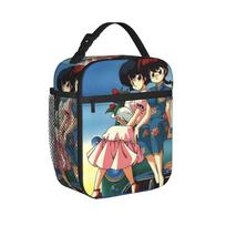 Ranma 1/2 Thermal Insulated Lunch Bag for Picnic  Portable Food Bag Container Thermal Cooler Lunch Boxes One Size
