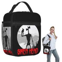 Siren Head Insulated Lunch Bag for Women Children Leakproof Food Boxes Thermal Lunch Box Tote One Size