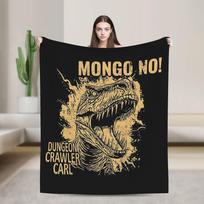 Viva La Revolucion Princess Donut Mongo Blankets Fleece Autumn Dungeon Crawler Carls Throw Blankets for Bed Travel Bedspreads Size: 75*100cm, Weight: 230 GSM