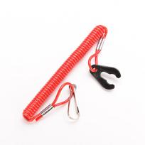 1pc Red Boat Motor Kill Stop Switch & Safety Tether Lanyard For Yamaha Tohatsu Outboard Engine Motor Parts A1