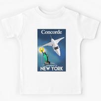 Concorde Supersonic to New York Kids T-Shirt 160