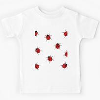 ladybug pattern Kids T-Shirt 130