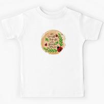 Do Small Things Love Kindness Ladybug Kids T-Shirt 160