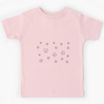 Ladybug Black Art Print Kids T-Shirt 120