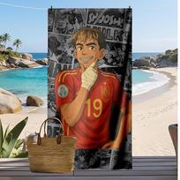 Lamine Yamal Printed Quick Dry Beach Towel Super Absorbent Soft Lightweight Bath Towel for Pool Summer Travel 70cmx140cm(27x55inch)