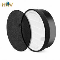 HNW High Performance Levoit Air Purifier LV-H132 Replacement Filter, True HEPA and Activated Carbon Filters Set Corrugated Box juoda