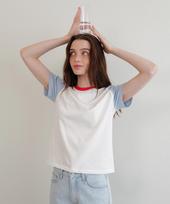 Annies Sandy Raglan T-Shirt (Sky Blue) Sky Blue
