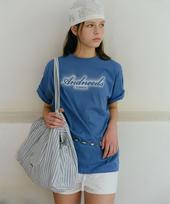 Annies Spray Half Tee (Blue) Blue