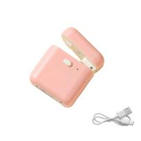 Handheld Plastic Bags Sealer Plastic Heat Sealer Portable Mini Sealing Machine  Package Bag smėlis