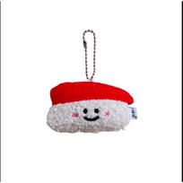 Salmon Sushi Plush Doll Keychain Key Buckle Plush Doll Toy Sweet   Children Style A