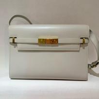 [Pre-Owned] Ysl Sl Manhattan Adjustable Shoulder Strap Leather Crossbody Bag - Excellent #1ESS1RR ONE SIZE
