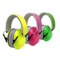 Factory Anti Noise Earmuffs Ordinary Ear Protection Noise Reduction Children Adults Protective Earmuffs 25dB žalia