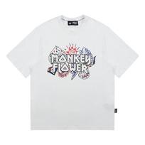 Monkey Flower Unisex Fantasy Graphic Regular Fit Short Sleeve T-Shirt / Mm1Wts05U White Free