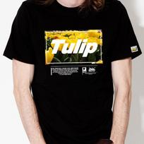 Doldol Loving-Flower_T_13 Loving Flower Spring Tulip Flower Illustration Design T-Shirt White/L