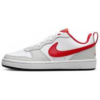 Nike Court Borough Low Recraft GS Photon Dust University Red Kids Sneakers Grey White FZ5525-161 36