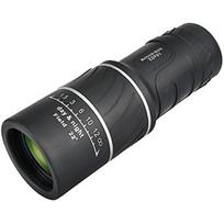 16x52 monokulinis dvigubo fokusavimo optinis priartinimo teleskopas, skirtas paukščiams stebėti/laukinei gamtai/medžioklei/kempingams/žygiams/turizmui/šarvuoti/gyviniam koncertui 66 m/8000 m 16x52 juoda