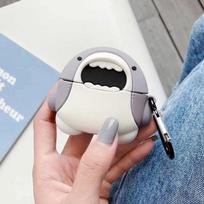 Cartoon Shark Cute Cover for Airpods Pro 1 2 3 Silicone Soft Headphone Protective Case for Airpods 1 2 Pro Earbuds Charging Case