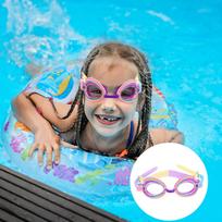 1pc Lovely Swimming Goggles Adorable Swim Glasses for Children (Colorful) Lovely Swim Glasses Swim Goggles
