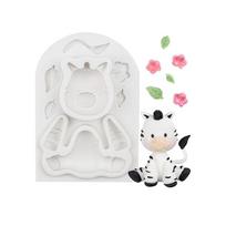 Džiunglių tema Gyvūno Fondanto Silikoninė Forma Dramblys Sugarcraft Gimtadienio Torto Dekoravimo Įrankiai Žirafa Beždžionė Zebra Keksiuko Viršūnėlė