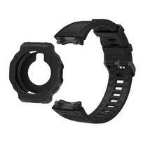 Protector Case+Strap For Huami Amazfit T-REX 3 Silicone Watch Band Protective Shell Cover Sport Bracelet  For Amazfit T-Rex 3 juoda
