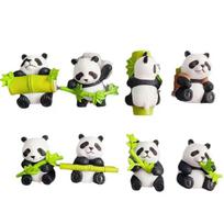 1 rinkinys Animacinis Mielas Minkštas Pliušinis Panda Šaldytuvo Stiprus Magnetas Šaldytuvo Lipdukas Namų Dekoravimas Suvenyras Virtuvės Aksesuarai