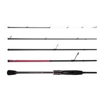 5 Sections Fishing Pole Ultralight Spinning Rod Travel Fishing Rod with Storage Bag