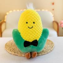 Pliušinis žaislas cm griebimo mašinos lėlė gimtadienio vestuvių metimo dovana žiedo lėlė 20-25 cm [random color] kukurūzų spalva