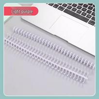 30-Hole Loose-Leaf Binder Rings and Strips for DIY Notebook Binding