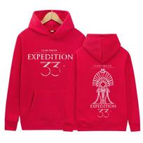 Clair Obscur Expédition 33 Graphic Cover Hoody Unisex Clothing Gothic Long Sleeve Sweatshirt Retro Aesthetic Pullover Sweatshirt S