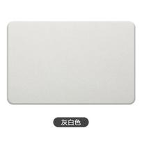 Diatomito akmens vonios kilimėlis Super sugeriantis diatomito kilimas Greitai džiūstantis diatomito vonios kilimėlis Neslystantis dušo kilimėlis 30x20x0.9cm pilkai balta spalva