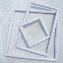 Clip Frame Siuvinėjimo Kryžminio dygsnio rėmas adatos šilko tapybai 15.2cm*15.2cm