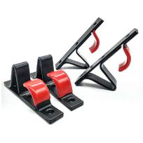 6x Universal Wheel Rim Display Hook Slat Metal Clip Rim Wall Hanger Auto Garage