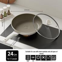 Redchef 24cm White Ceramic Non-stick Frying Pan