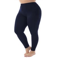 1XL-5XL Didelių dydžių leginsai Moteriški viršutiniai drabužiai 300 svarų 9 colių labai elastingi vienspalviai pavasario/rudens leginsai didelių dydžių 1XL blue