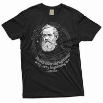 Mens Galileo Tee Thunderbolt and Lightning Shirt Galileo Very Frightening Me Tee Unisex T-Shirt XXXXL