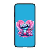 Phone Case for Samsung Galaxy S25 S23 S22 S24 Ultra FE A05 A06 A15 A16 A36 A37 A35 A52 A54 A55 A56 A57 A25 A26 A53 A17 Anime New Stitch Fashion Cover for iPhone XS lubų spalva