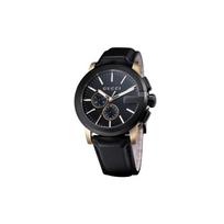 Gucci G-Chrono Laikrodis Kvarcinis Mechanizmas Odinis Dirželis Juodas Ciferblatas Daugiafunkcis Chronografas Šaunus Juodas Kariūnas Vyriški laikrodžiai YA101203 Regular Watch Box,Brand-New Out of Warranty