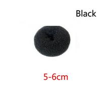 Elegant Beauty Women Bun Maker Hair Tools Ring Magic Donut Shaper Accessories 6cm juoda