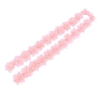 1 Yard 24 Flowers Chiffon Lace Patch Fabric Webbing Decoration Flower Gift Ribbons Diy Bridal Veil Shoes Wedding Clothes Crafts pink1