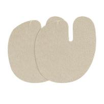Leather Flip Flops Anti Slip Sticker Self Adhesive Invisible Anti Wear Sub Toe Pad for Sandals Slippers Comfortable Foot Front Protection abrikosas