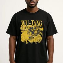 Vintage Wu-Tang Clan Crew Tee, Retro Wu Tang Clan Rappers T-shirt for Fans 2XL