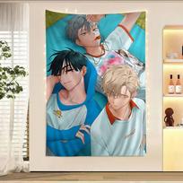 Anime ALIEN STAGE Cartoon Tapestry Wall Hanging Decoration Household Home Decor 74x94cm(29x37in)