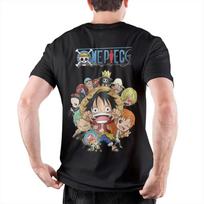 2026 new One Piece Anime Tshirt  Mens and Womens cotton shortsleeved casual top summer comic print loose and street style 4XL
