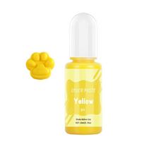 10ml High Concentration Paste Pigment DIY Epoxy Resin Mold Gypsum Cement Water-Based Paint Colorant Dye Solid Color Paste geltona